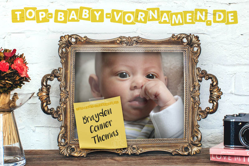 Der Jungenname Brayden Conner Thomas